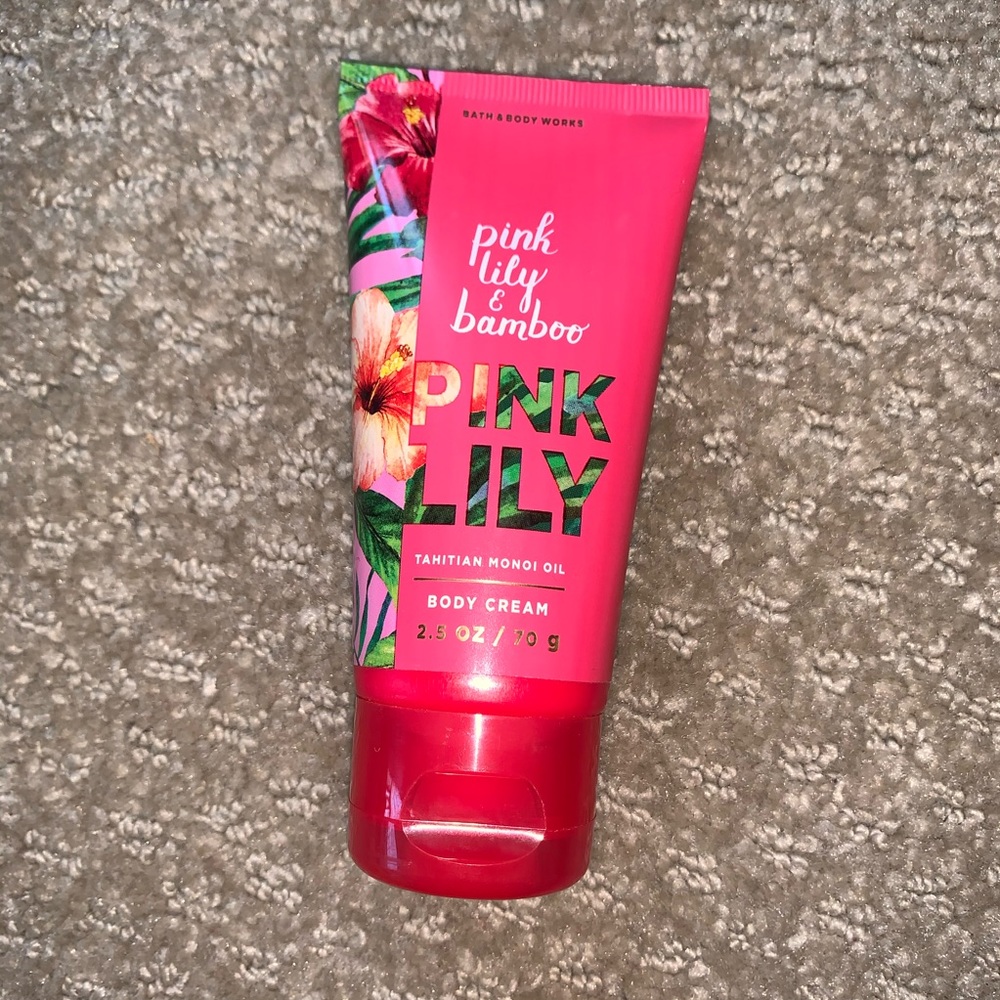 “Pink lily and bamboo” lotion
